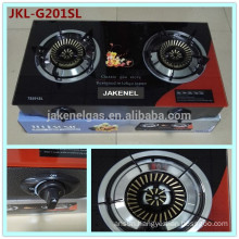 glass stove gas cooker double burner